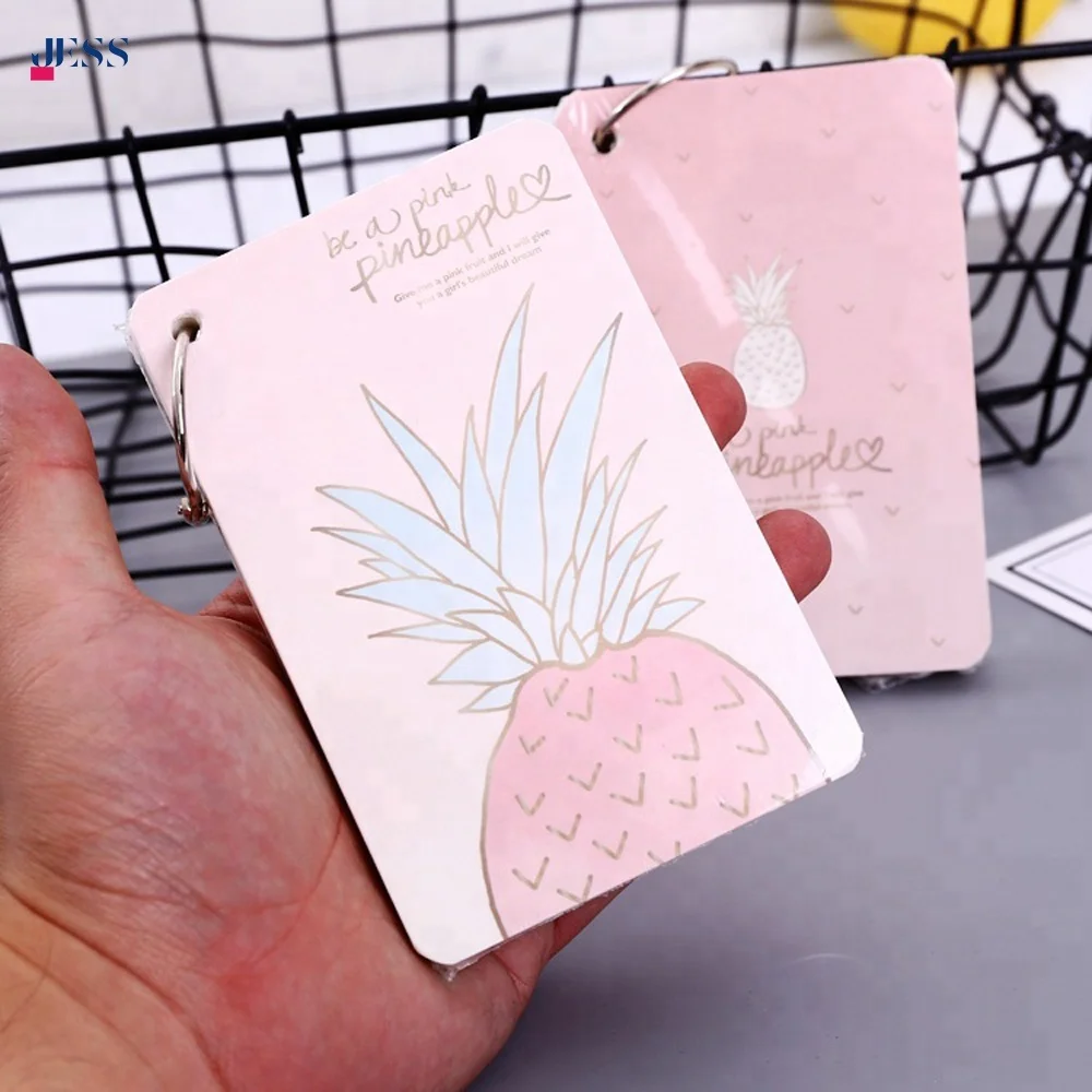 Mini Small Size Cute Blank Word Book Notepad Notebook