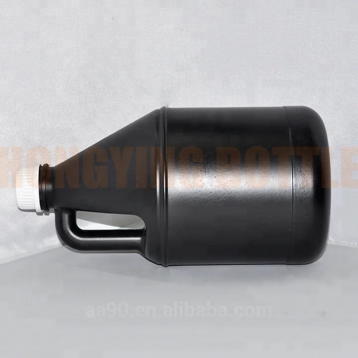 1 Gallon Plastic Bottle Black PE UV Ink Bottle