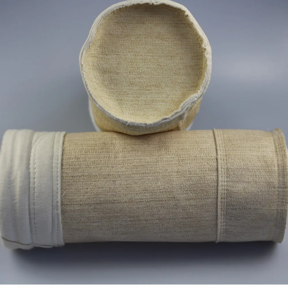 Polyester p84 pps fiberglass dust collector bags nomex Aramid filter socks