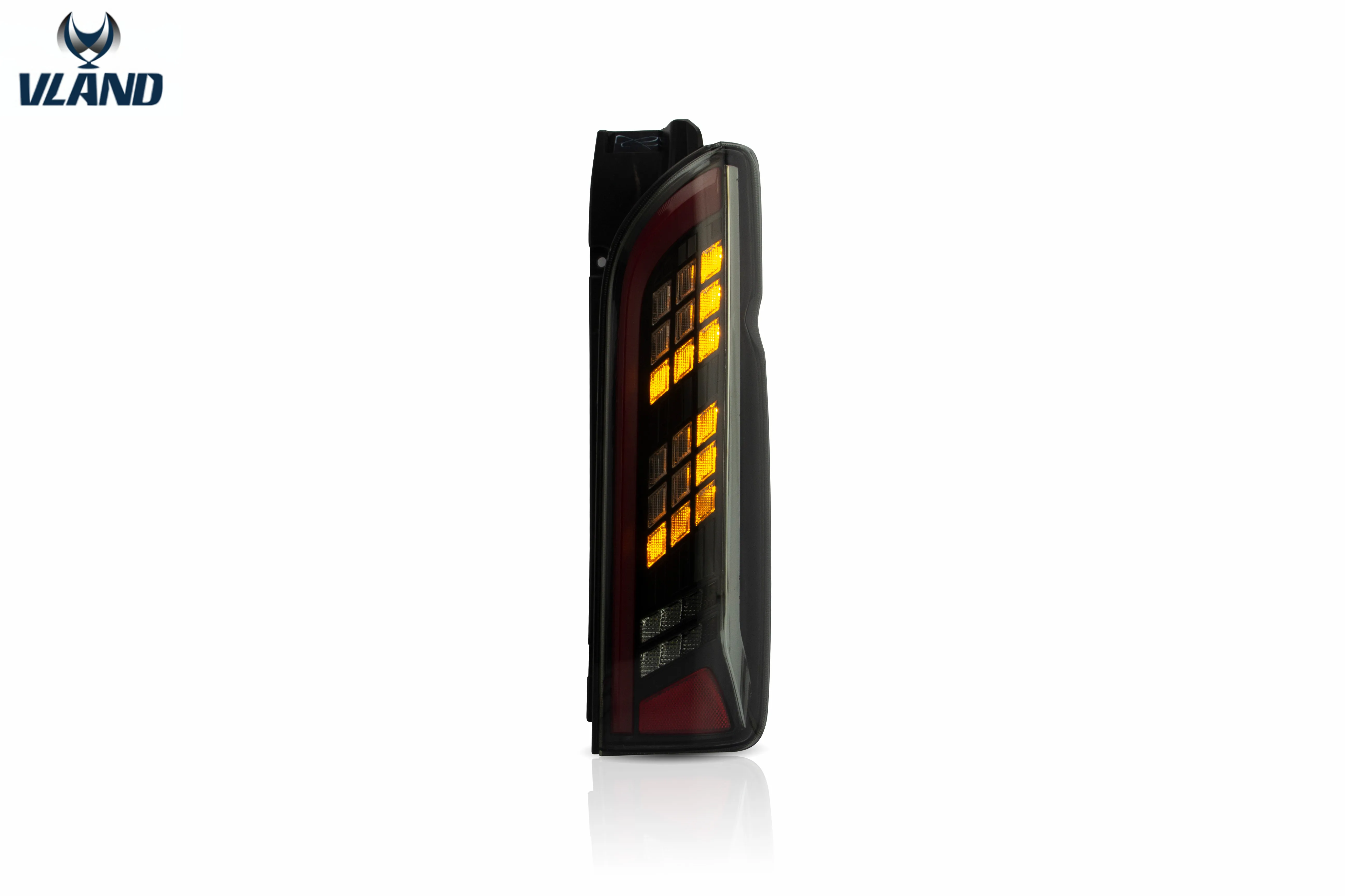 VLAND manufacturer for car LED light bars tail light 2005-2013-2018 for Hiace taillamp LED back lamp with sequential indicator
