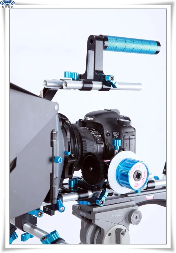 Черная DSLR камера Rig Mattebox плечевая Поддержка Kit Кейдж для различных серий камер