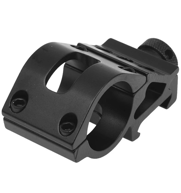 
25.4mm off-set ring tactical QD flashlight torch rifle scope mount weaver ring bracket 20mm picatinny rail adjustable 