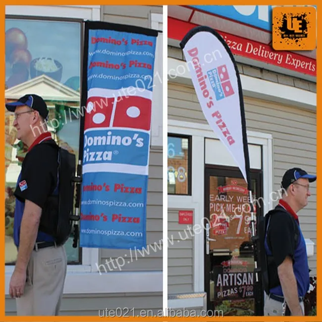 PVC Walking Billboard Advertising Backpack X Banner