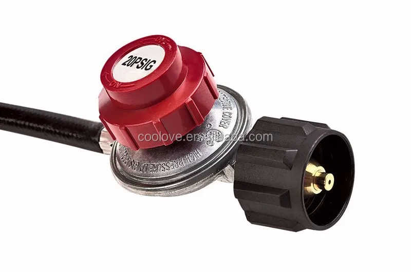 Регулятор газа пропана с регулируемым давлением для барбекю