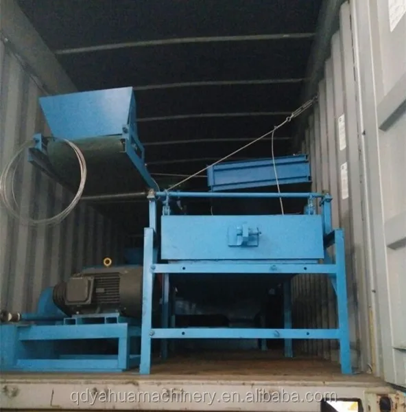 Cheap Recycling Machines Small Tire Shredder For Waste Recycling Machinery
