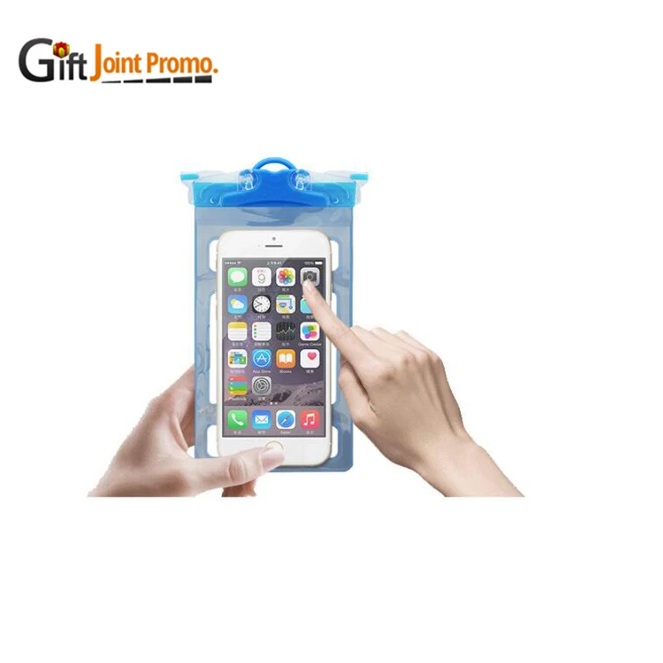 Wholesale Stock Clear PVC Waterproof Phone Bag Phone holder PVC Bag High Quality