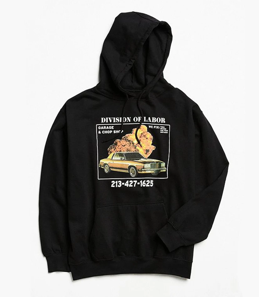 custom print hoodie hip hop 320 gsm hoodie