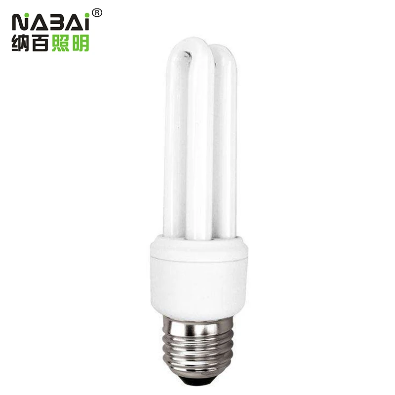 
New Design 9w 2U CFL Bulb light raw material 