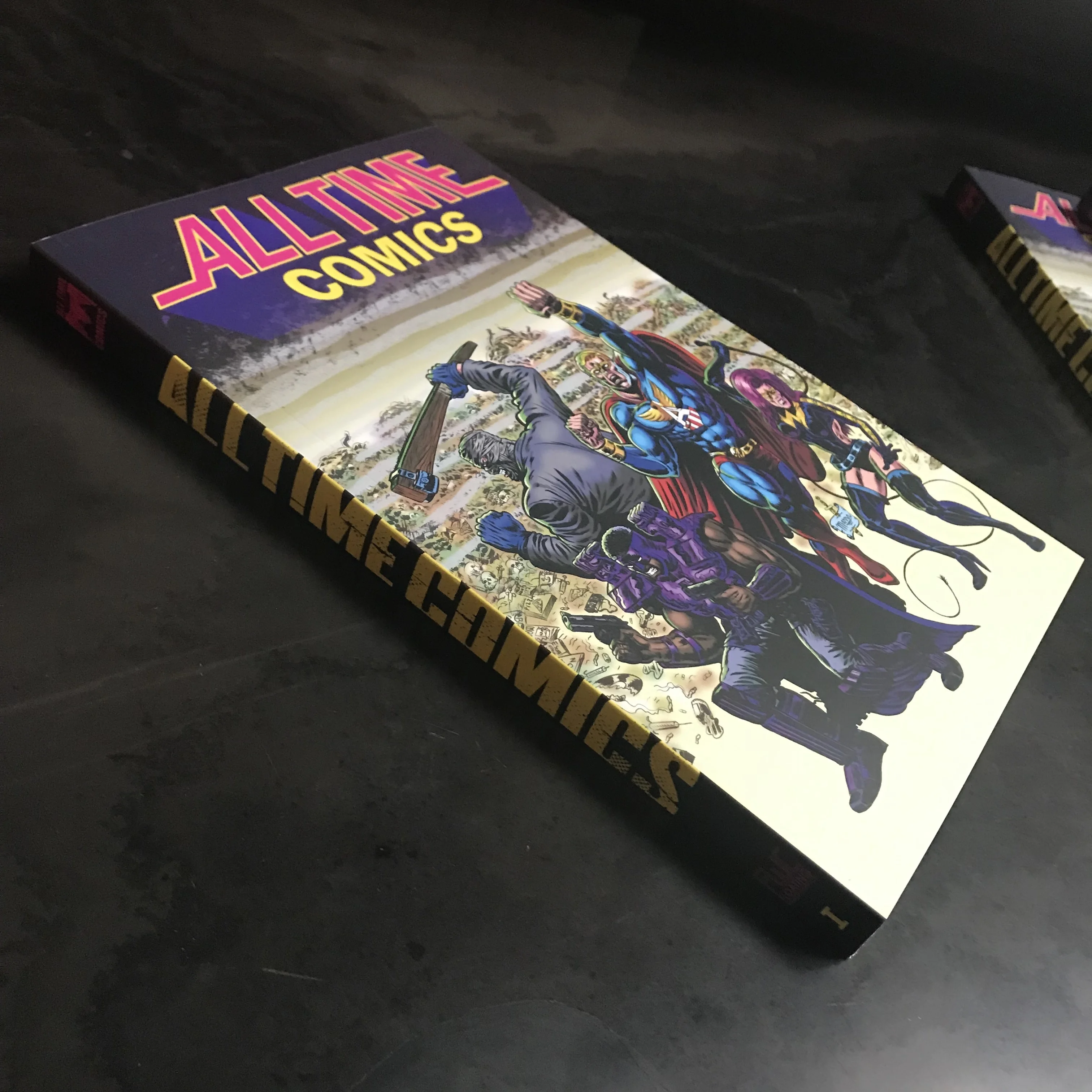 Cheap Softcover Comic Book Custom Printing