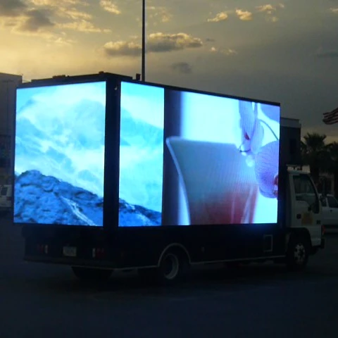 
outdoor digital billboard truck mobile led display , led mobile advertising trucks for sale, mobile led screen 