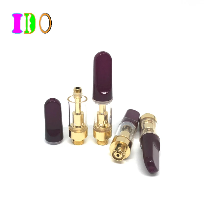  Керамический наконечник 0 5 мл емкость 1 фиолетовый картридж cbd с коннектором 510