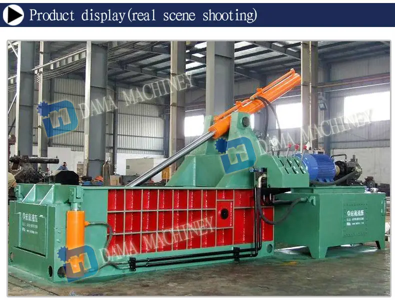 High quality scrap metal press compress machine,waste sheet metal Baling machine 125t 100t,Hydraulic Metal Packing Machine