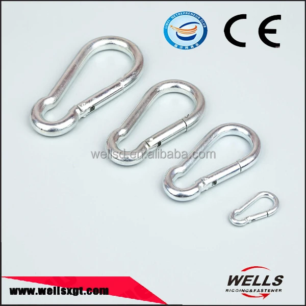 zinc plated galvanized Carabiner Snap Hook DIN5299C
