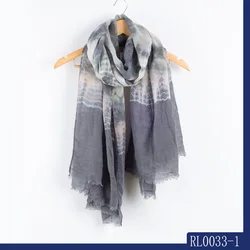 Rulan 2021 новый стиль хлопчатобумажный шарф женский трикотажный хиджаб