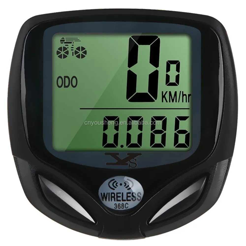 
ys 368C bike odometer and bicycle computer wireless waterproof with LCD Display for outdoor sport 