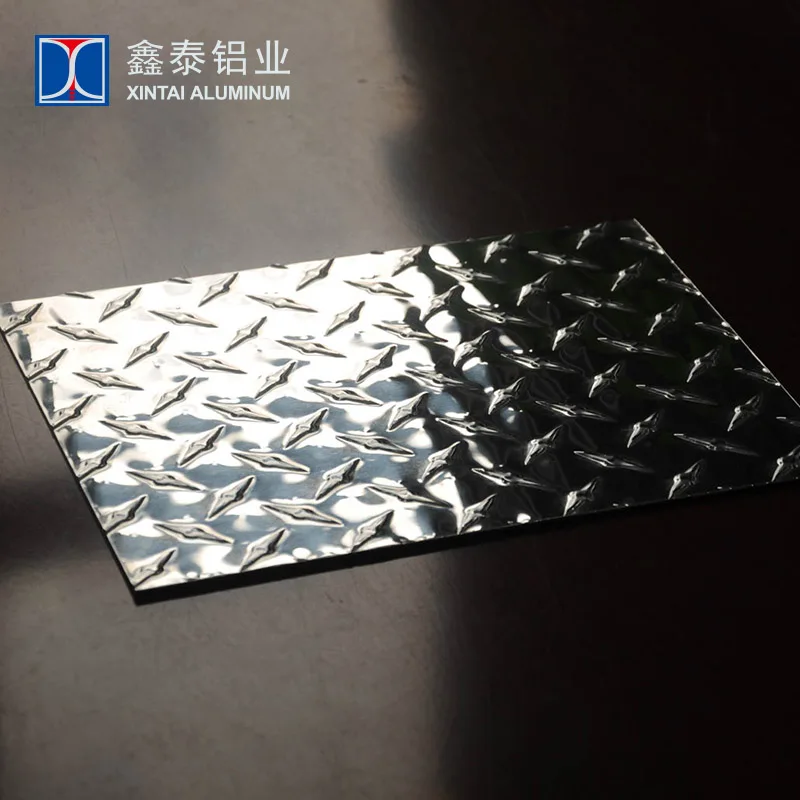 3003 Алмазный алюминиевый шахматный лист/алюминиевая протекторная пластина кузов грузовика прицепа