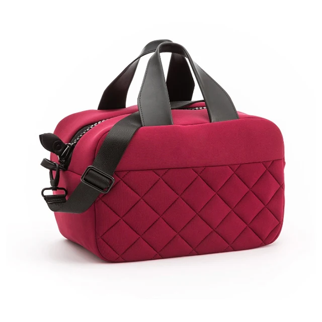 New Design Fashion Trendy Fashion Neoprene Marks Panel New Style Cosmetic Handbag Bag