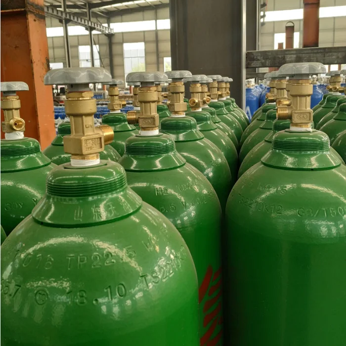 Зеленый пустой газовый баллон оптовая цена