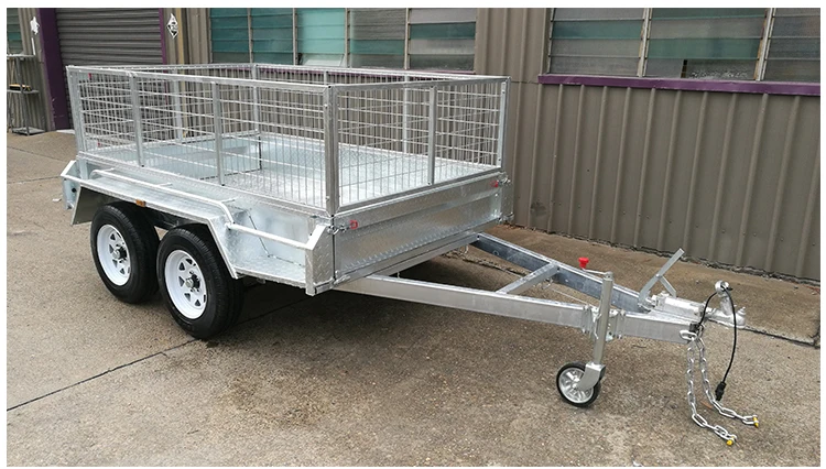 
Trailer For Sale 3500KG 8x5 10x5 10x6 12x6 Heavy Duty Tandem Trailer Box Trailer 