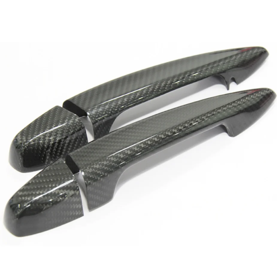 Fit For Lexus ES IS GS CT2 RX Carbon Fiber Out Door Handle Cover Trim