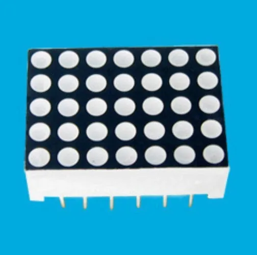 Single Red Green Blue 16*16 Dot 40mm*40mm LED Matrix Display, LED matrix light