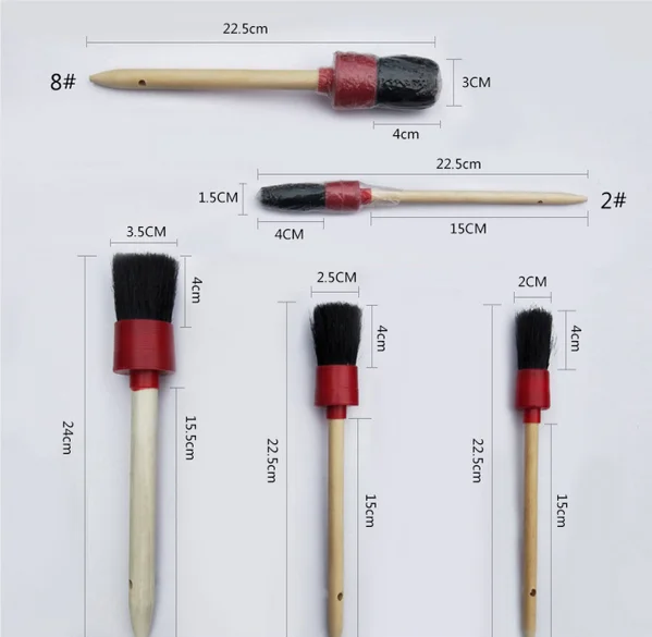 Car Plastic Soft Hair Wheel Detail Auto Brush