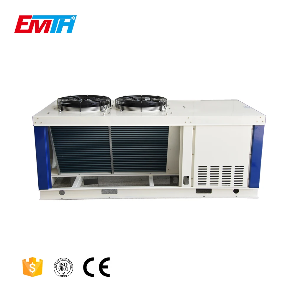 refrigeration outdoor 1hp 2 hp 5 hp 10hp 15 hp 20hp mini air cooled refrigeration condensing unit for cold room