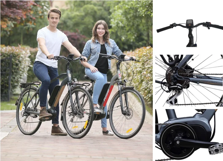 Bafang m400 classical mid drive motor E bike city electric bike bicycle for sales