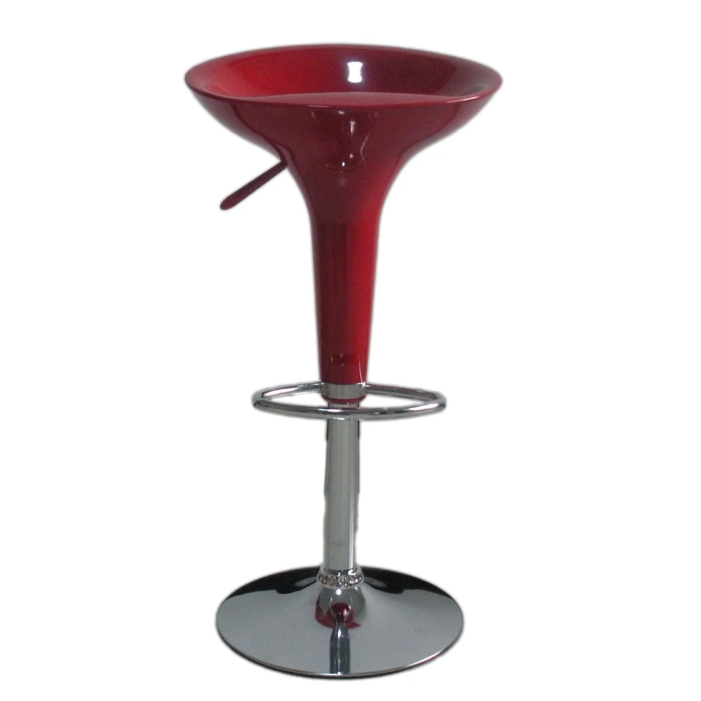 GY-901 высококачественный современный пластиковый цветной барный стул, поворотный барный стул