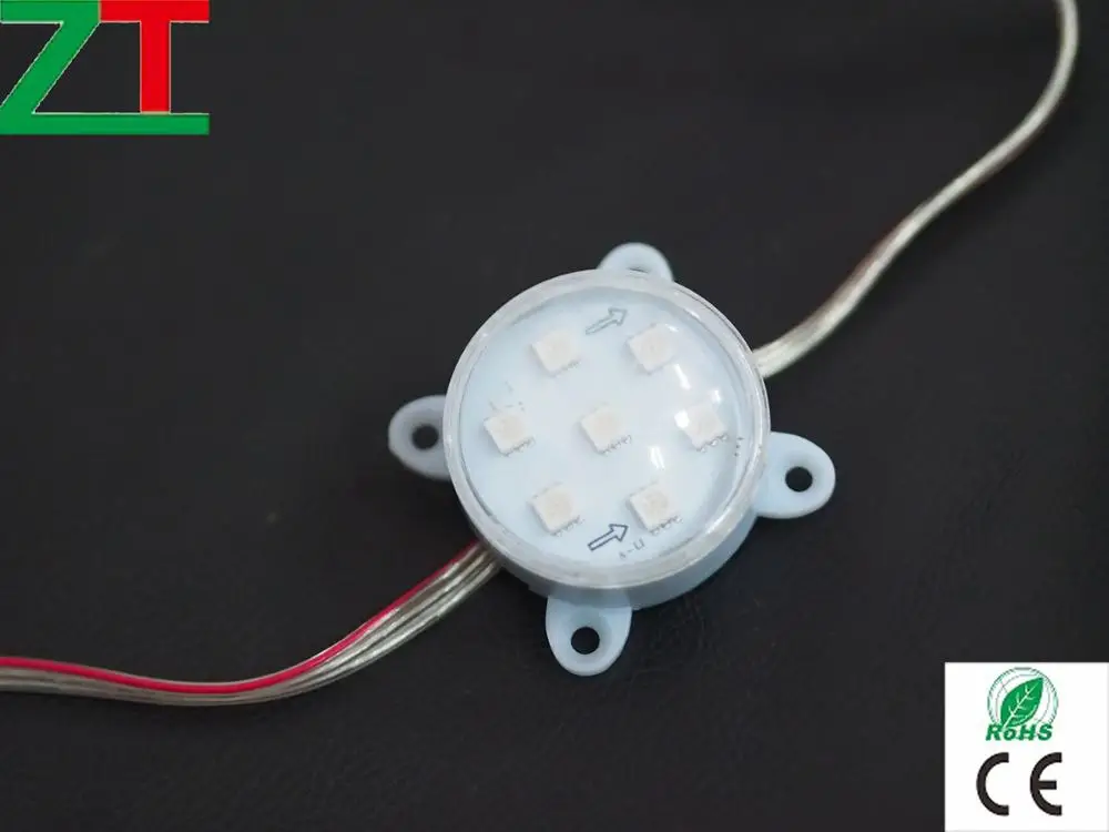 24v 40mm  RGB landscape pixel point light for decoration