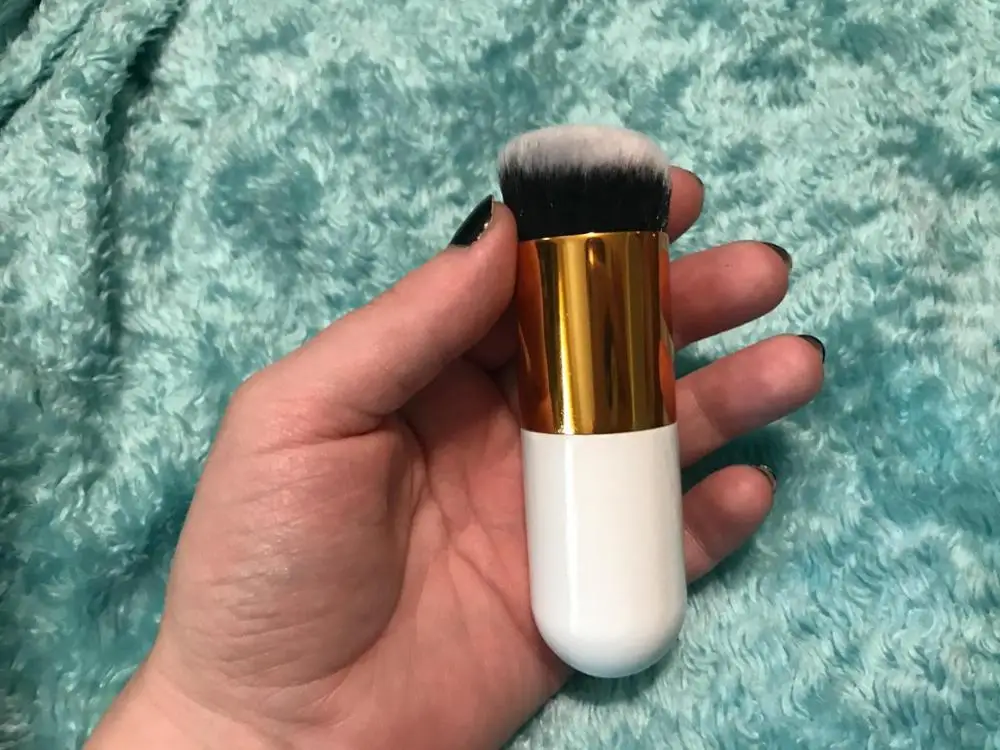 Ready To Ship Wholesale Single Chubby Makeup Brush BB Cream  Blush foundation Kabuki Brush