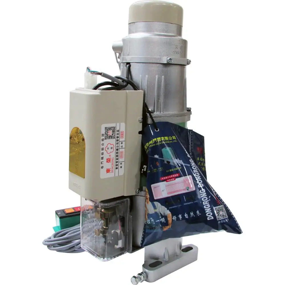 AC 380V 50Hz 350W 800kg side mounted industrial remote control auto electric anti drop roller shutter opener