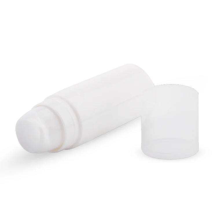 Free sample white 5ml 10ml 15ml pcr airless pump bottle cosmetic,all plastic pp airless lotion pump bottle,garrafa sem ar