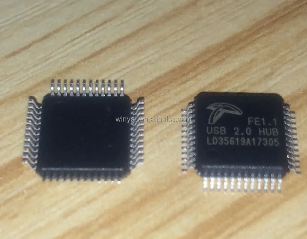 FE1.1 usb2.0 hub ic chip QFP48 usb interface