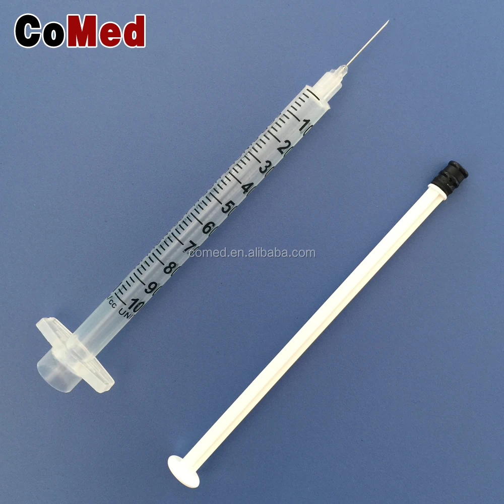 Disposable U-100/U-40 Insulin syringe 1ml