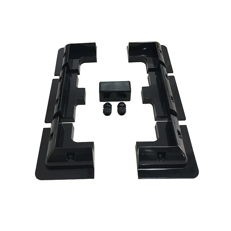 Solar Panel Mounts OEM ABS Plastic Black RV Solar Panel Mount
