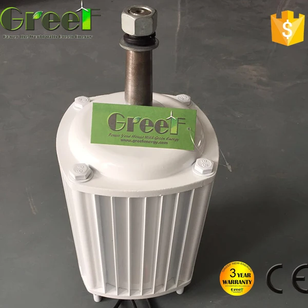 5KW 220V Низкооборотный генератор гидротурбины, Генератор низкооборотных постоянных магнитов