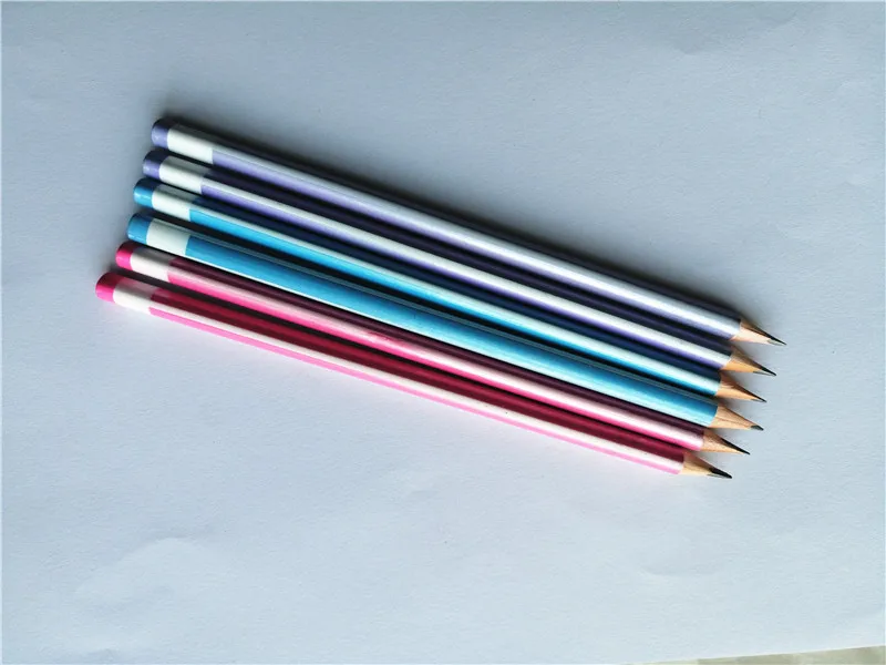 Wooden Standard Sketch Pencil,Eco-friendly Drawing Pencil,Natural Color Sketching Pencil with dip end