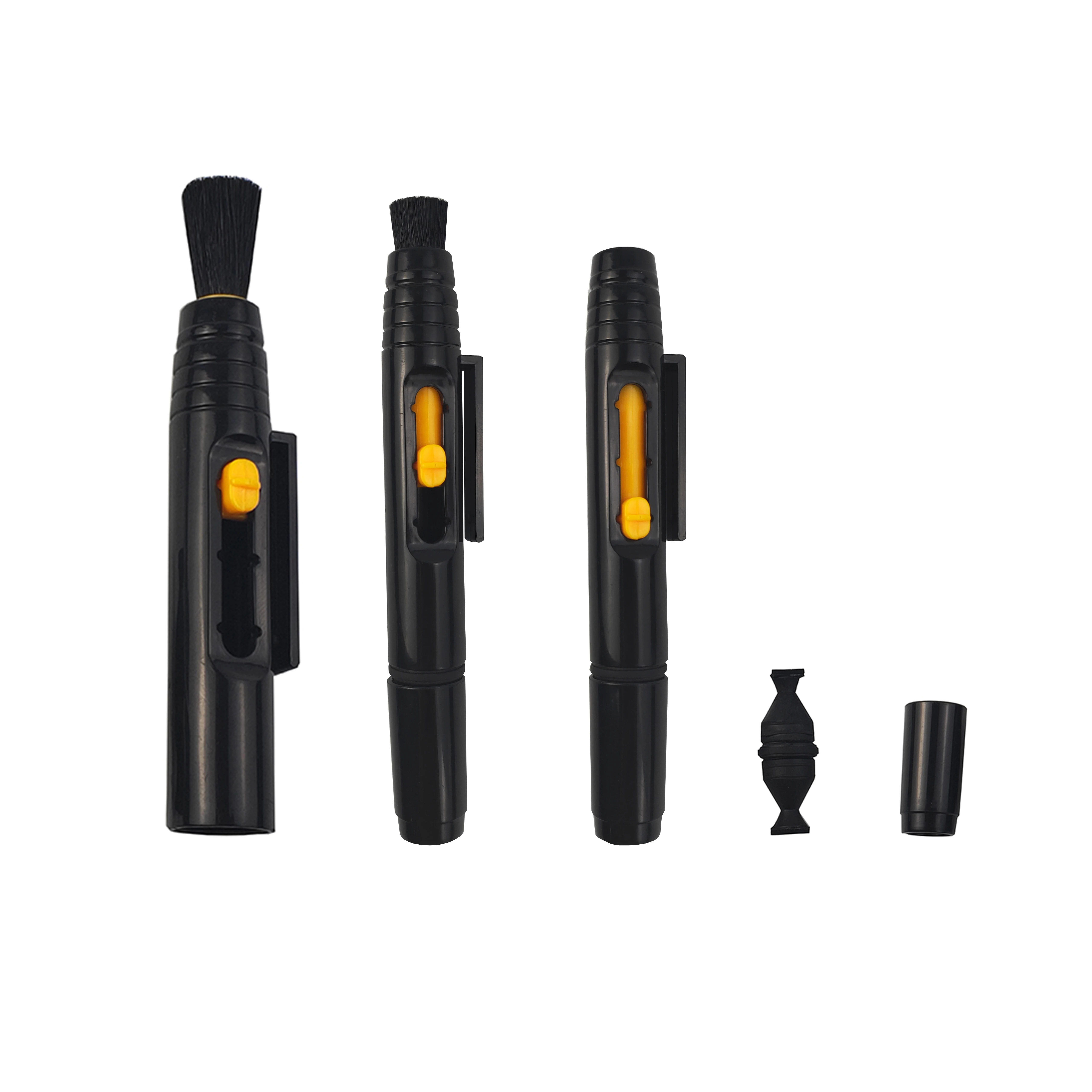 3 в 1 углерода безопасные очищают выдвижной удаления пыли мягкой объектив камеры очиститель Чистящая щетка ручка