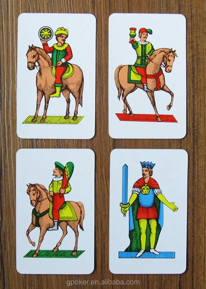 ITALY STYLE mini poker SMALL SIZE 40 CARDS PAPER PLAYING CARDS