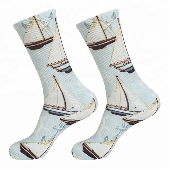  Индивидуальные спортивные носки с сублимационной цифровой печатью 360