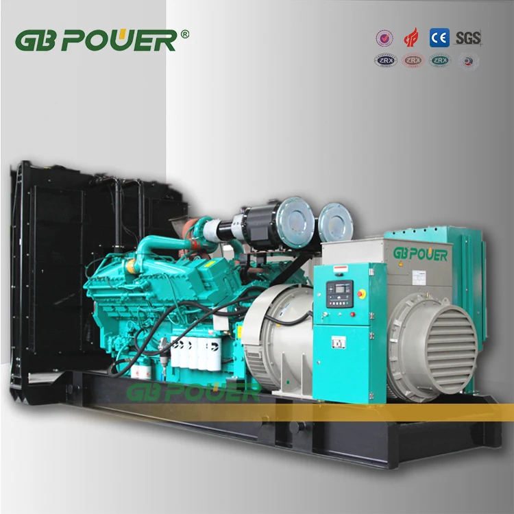 1200kW diesel generator set from GB POWER with KTA50-GS8 engine