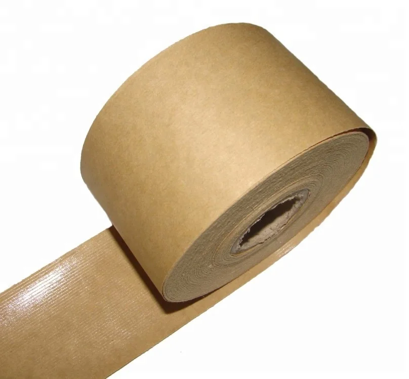 High Quality Kraft Paper Gum Tape For Bag Sealing and Custom Packaging 72mm*50m