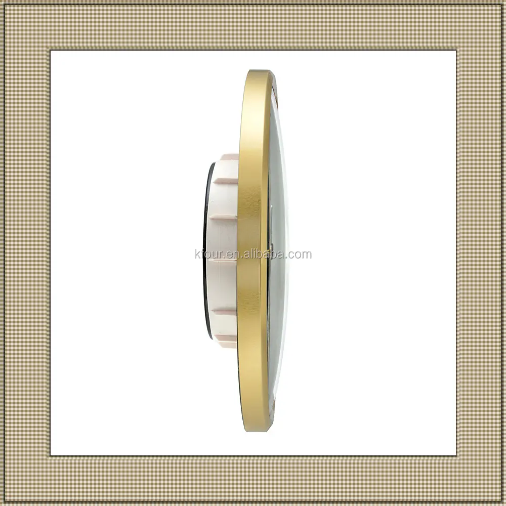 Clock Inserts / Clock Fit-ups / Clock Head Dia.152mm (6 Inches) with Aluminum Bezel and Glass Lens Model MT152GWA