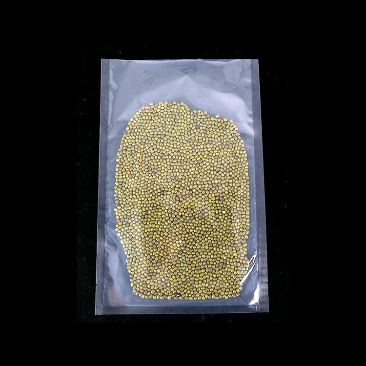 POLYSMARTS High Quality Heat Seal Flat Pocket Mylar Foil Open Top Packaging Bags Coffee Tea Food Storage Aluminum Foil bag