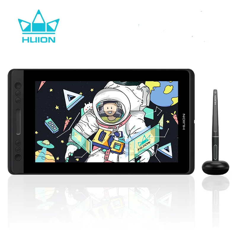 Графический планшет Huion Kamvas Pro 13, 120% sRGB, 8192 уровня нажатия