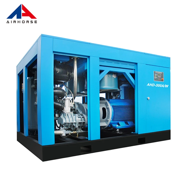 Asme и ul низкой цене 75kw 100hp постоянный магнит Винтовые Воздушный компрессор 8 бар 10 бар с Манн фильтр