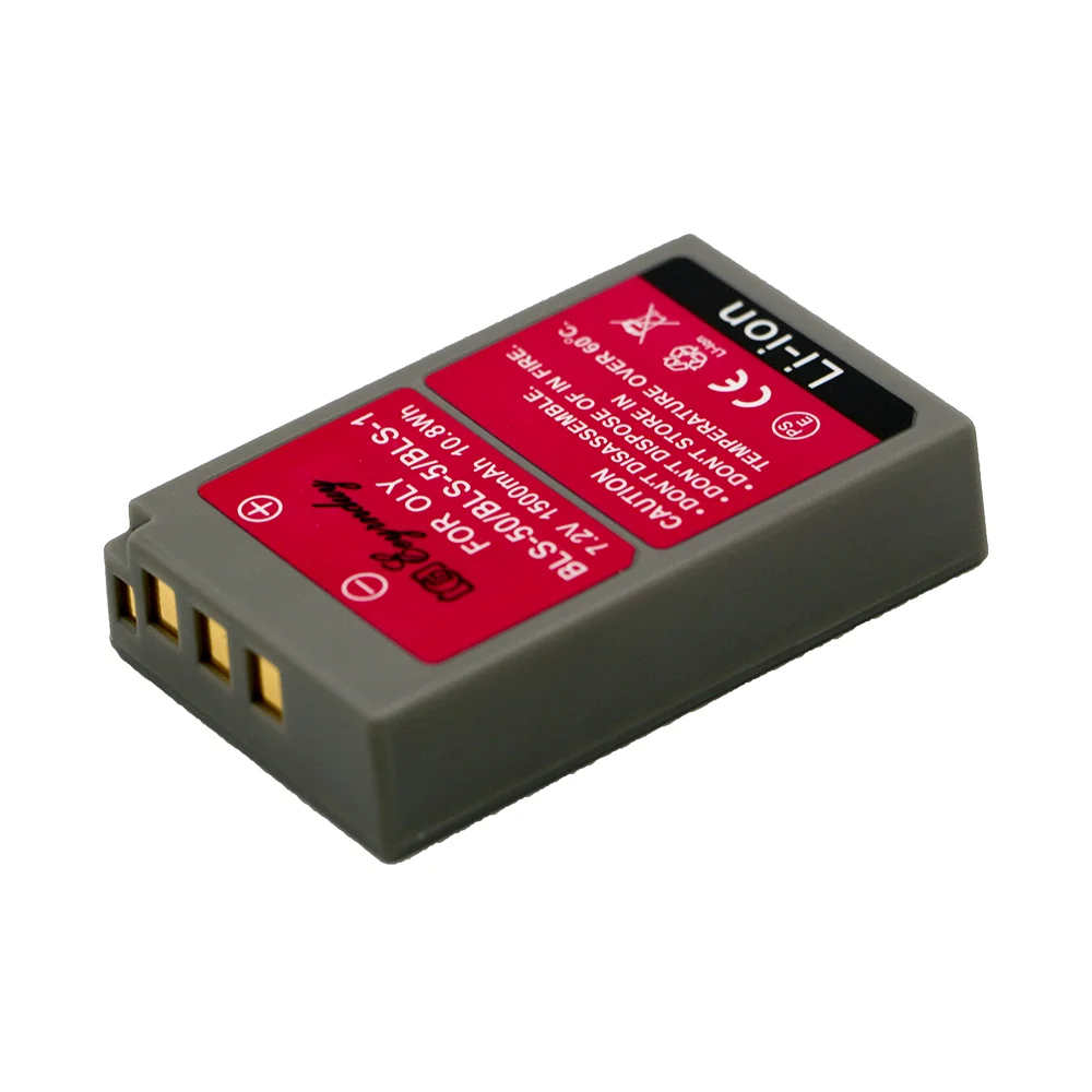 Полностью декодировать батареи для камеры BLS-1 PS-BLS1 цифровой OLYMPUS E-P1 EP1 E-P2 EP2 E-P3 EP3