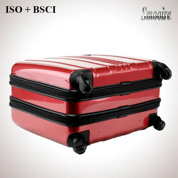 Fashionable 17.5 inch Ladies 100% PC trolley laptop bag