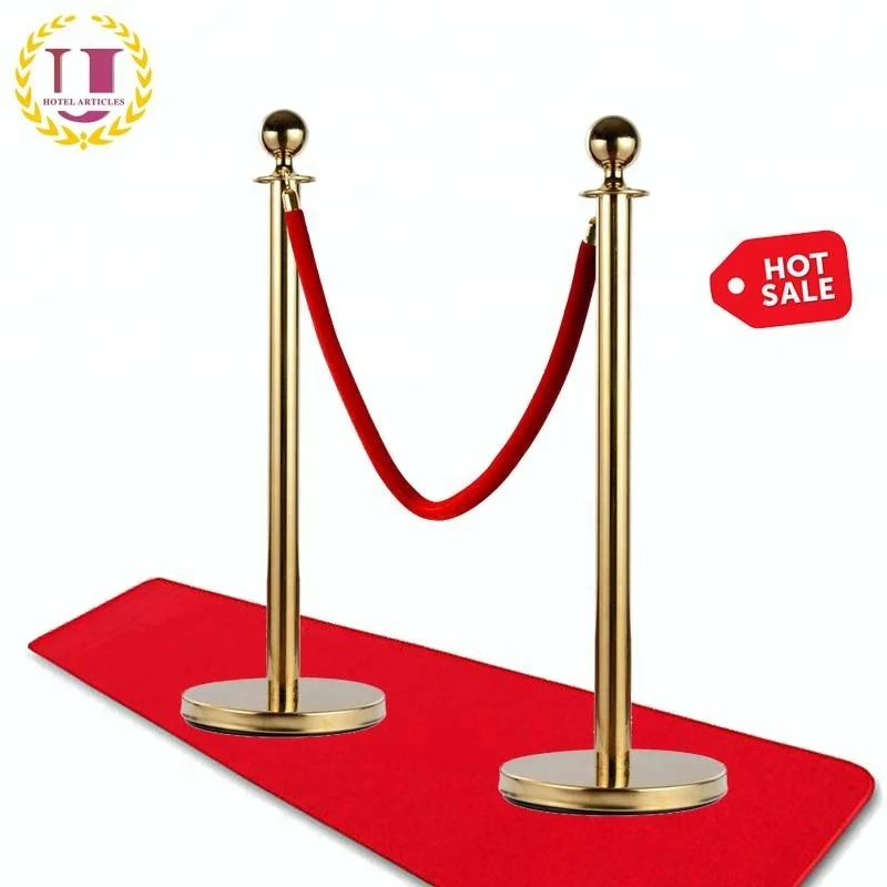 Декоративный веревочный барьер для концертов серии VIP